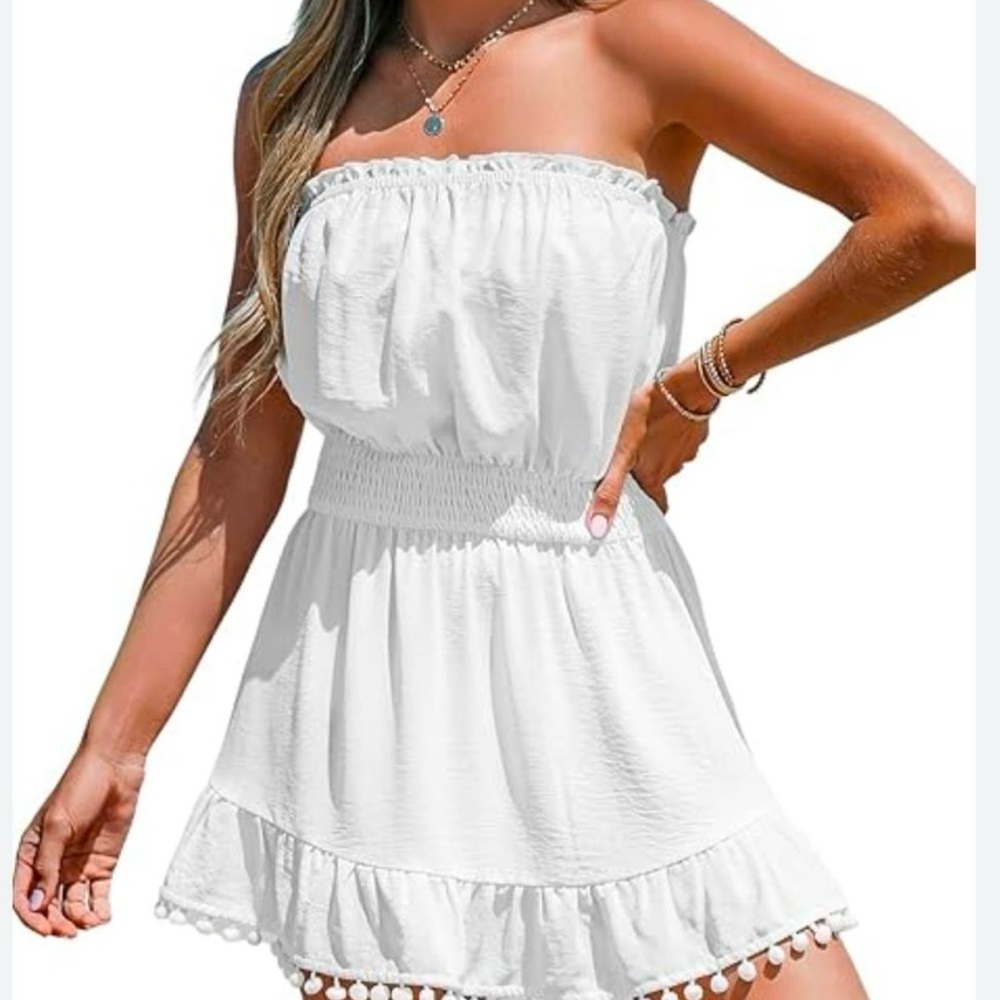 Cupshe  Cover Up White